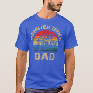 MONSTER LASTBIL PAPPA; Retro Distress Big Lastbil T Shirt