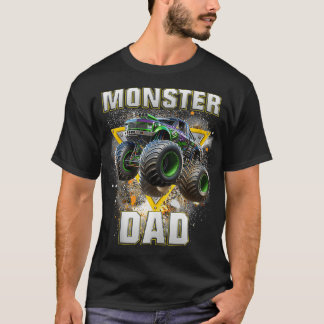 Monster Lastbil Pappa T Shirt