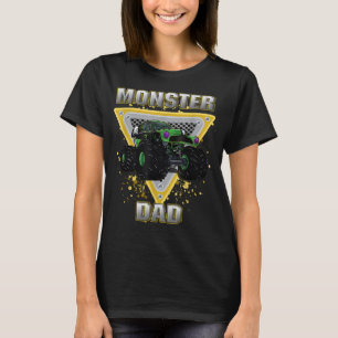 Monster Lastbil Pappa T Shirt
