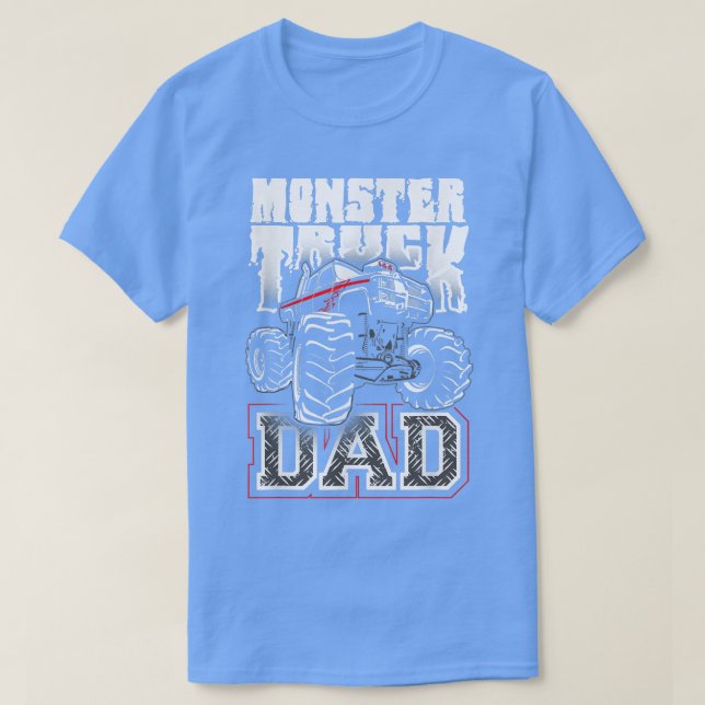 Monster Lastbil Pappa Tshirt T Shirt (Design framsida)