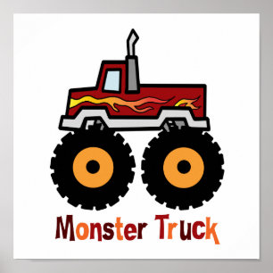 Monster Lastbil Poster
