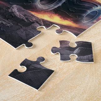 Monster Lastbil Puzzle Pussel