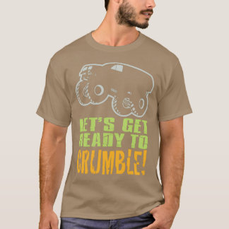 Monster Lastbil Redo till Crumble T Shirt