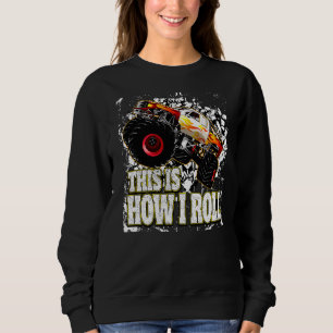 Monster Lastbil så här rullar jag T Shirt