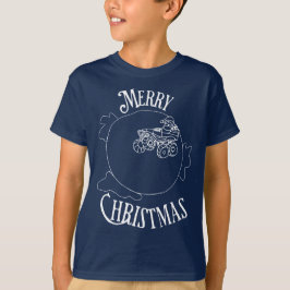 Monster Lastbil Santa T Shirt