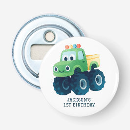 Monster Lastbil Smash och Crash Birthday Flasköppnare