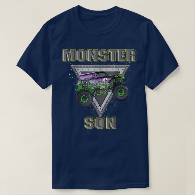 Monster Lastbil Son Monster Lastbil är min Sylt La T Shirt (Design framsida)