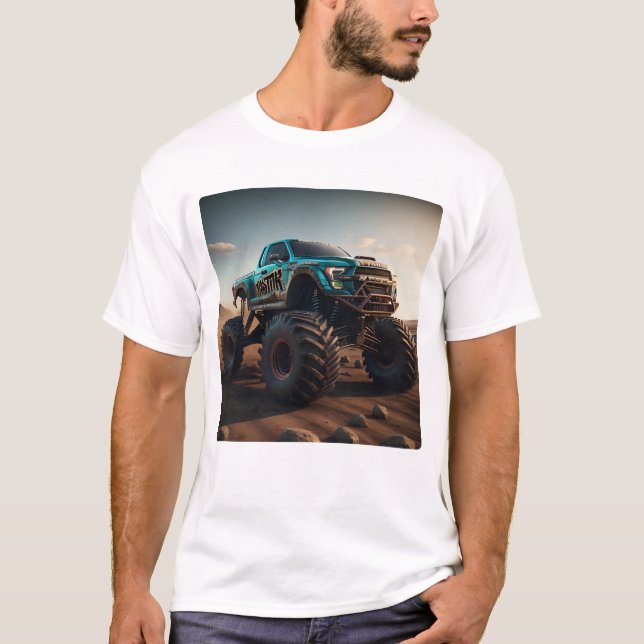 Monster Lastbil T Shirt (Framsida)