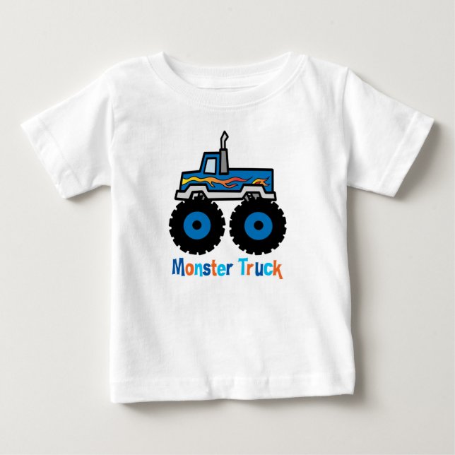 Monster Lastbil T Shirt (Framsida)