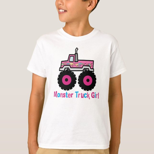 Monster Lastbil T Shirt (Framsida)