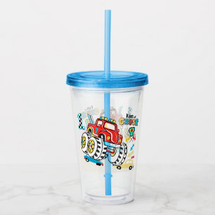 Monster lastbil take away mugg