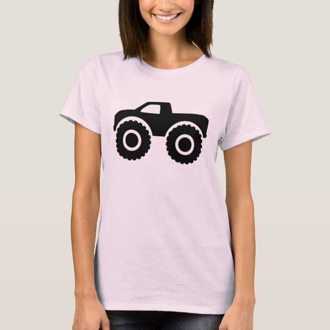 Monster lastbil tee (Framsida)