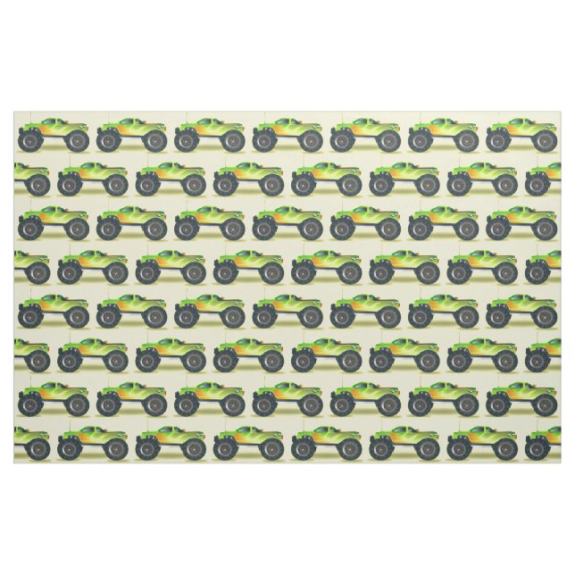 Monster Lastbil Thunder_Cove Tyg (Fat Quarter)