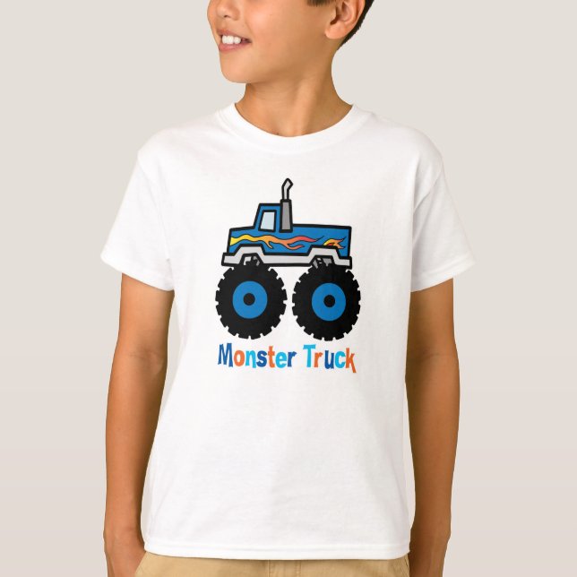 Monster Lastbil Tröja (Framsida)