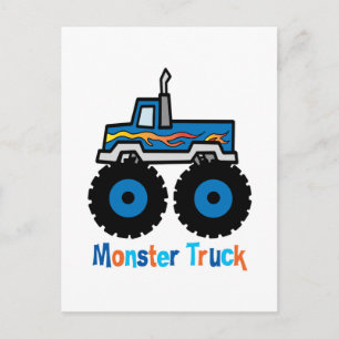 Monster Lastbil Vykort