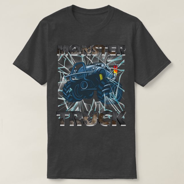 Monster Lastbilar 13 T Shirt (Design framsida)