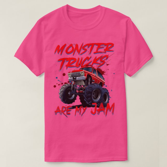 Monster Lastbilar är min Sylt 2138 T Shirt (Design framsida)