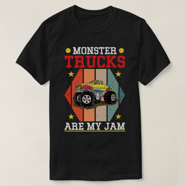 Monster Lastbilar är min Sylt-aktion och Monster L T Shirt (Design framsida)