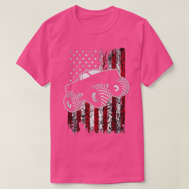 Monster Lastbilar är min Sylt-Coola, Monster Truck T Shirt (Design framsida)