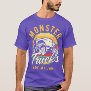 Monster Lastbilar är min Sylt för en Lastbil Fläkt T Shirt
