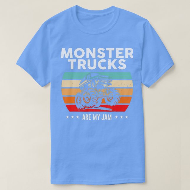 Monster Lastbilar är min Sylt offRoad Fordon Älska T Shirt (Design framsida)
