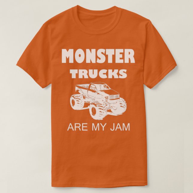 Monster Lastbilar är min Sylt roliga talesman 2 T Shirt (Design framsida)