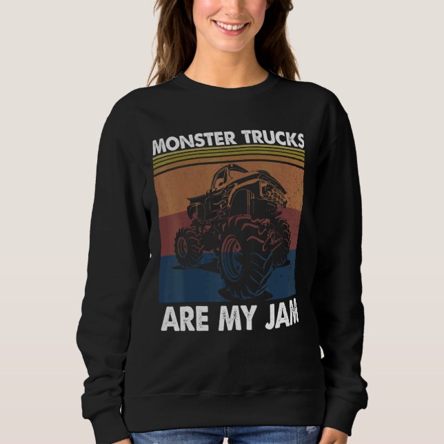 Monster Lastbilar är min Sylt Tävla Lastbilar-bil T Shirt (Framsida)