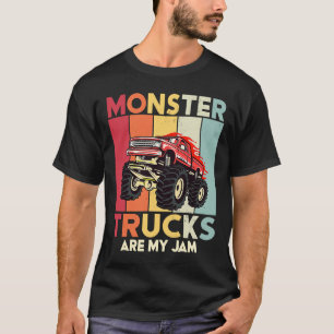 Monster Lastbilar är mina Sylt Vintage-motorer i l T Shirt