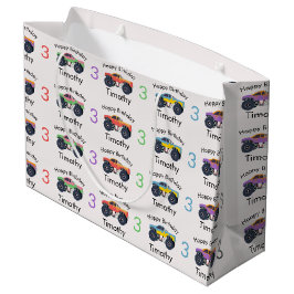 Monster Lastbilar Boy's Namn & Age Birthday