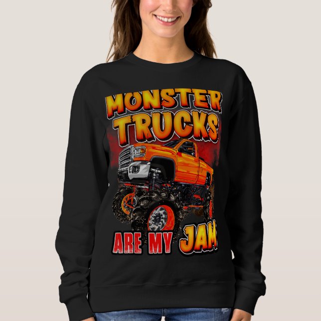 Monster Lastbilar För manar kvinnor T Shirt (Framsida)