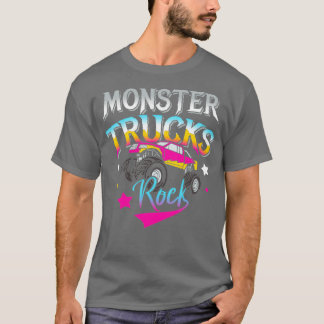 Monster Lastbilar Sten Monstertruk Car Fläkt Benol T Shirt