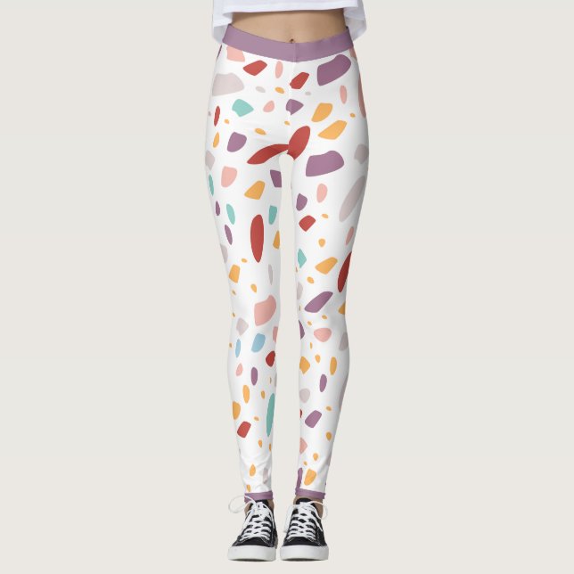 mönster leggings (Framsida)