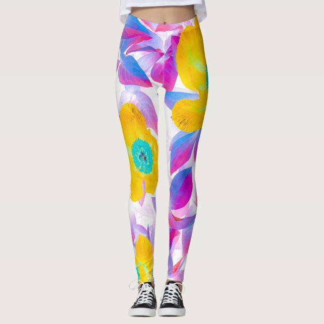 mönster Leggings (Framsida)