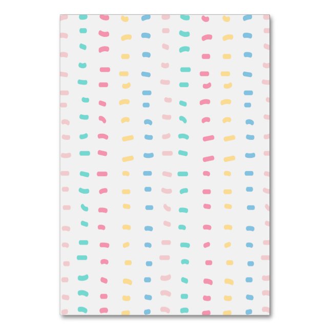 Mönster linjer bordsnummer (Framsidan)