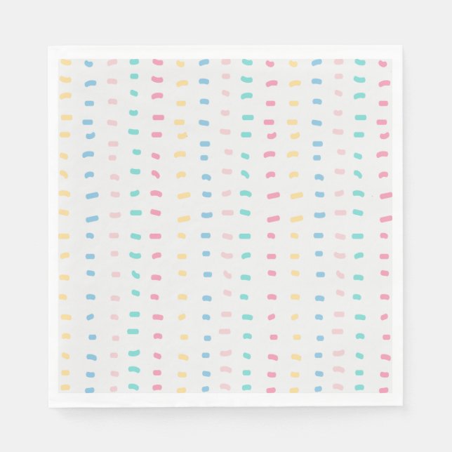 Mönster linjer pappersservett (Framsidan)