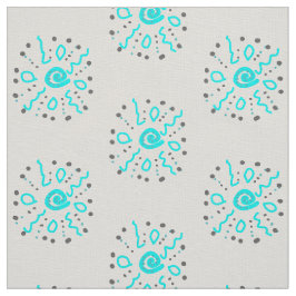 mönster ljusblå tyg