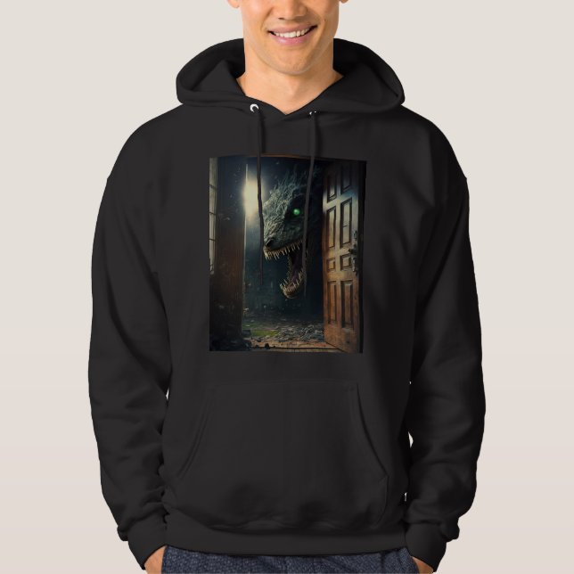 Monster lurk hoodie (Framsida)