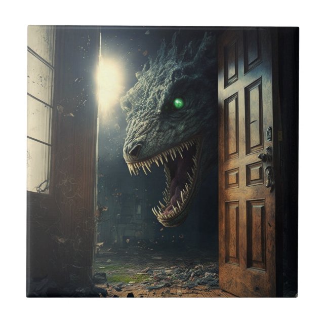 Monster lurk kakelplatta (Framsidan)