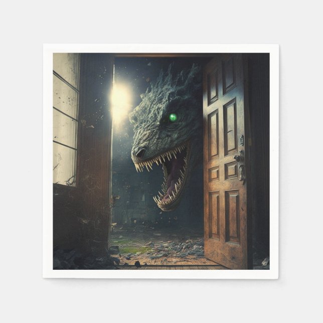 Monster lurk pappersservett (Framsidan)