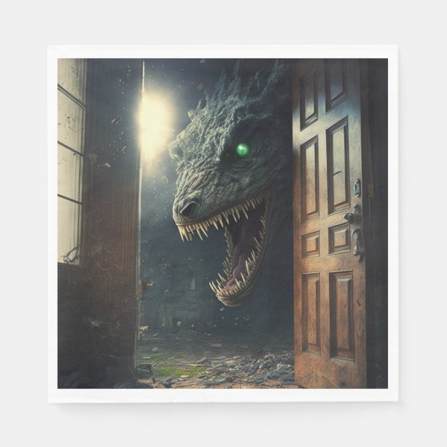 Monster lurk pappersservett (Framsidan)