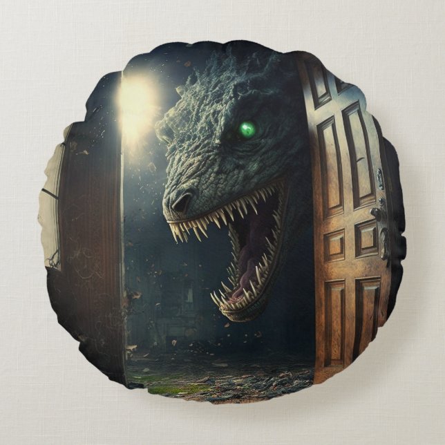 Monster lurk rund kudde (Framsidan)