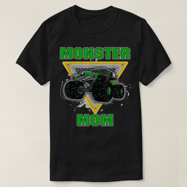 Monster Mamma Monster Lastbil är min lov Sylt Last T Shirt (Design framsida)