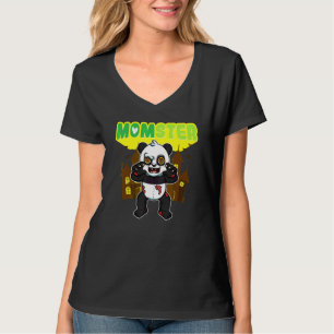 Monster Mamma Monster Mamma Skräck Halloween Mamma T Shirt