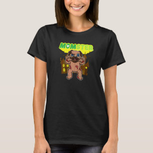 Monster Mamma Monster Mamma Skräck Halloween Mamma T Shirt