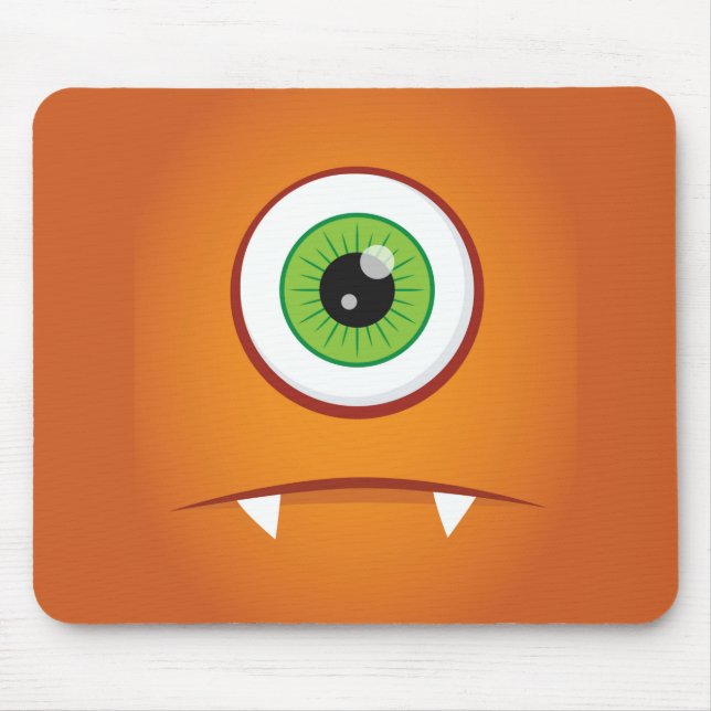 Monster Manar Mouse Pad Mousepad Musmatta (Framsidan)