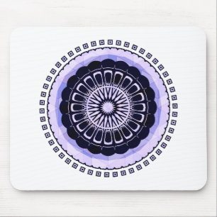 mönster mandala musmatta