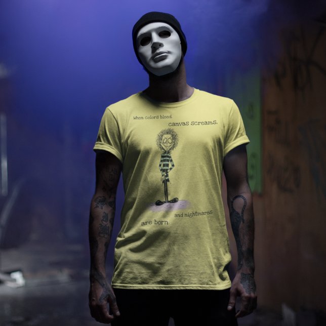 Monster Mash: Creepy Horror Film-Inspired T Shirt (Skapare uppladdad)