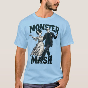 Monster Mash - Frank och frun T Shirt