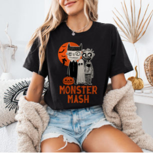 Monster Mash Halloween Creates Spooky Cute T Shirt