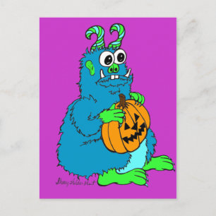 Monster Mash-inbjudan Inbjudan Vykort